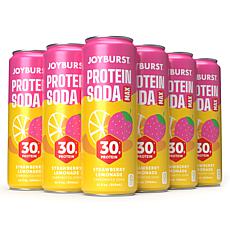 Joyburst 12-count Protein Soda MAX - Strawberry Lemonade