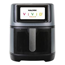 Kalorik Vivid Touch 7-Quart Air Fryer with Display Window