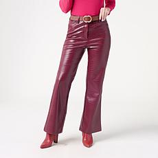 KAP by Kaphill Flare 5 Pocket Croc Pant
