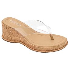 Kenneth Cole Reaction Rixton Toe-Thong Wedge Sandal