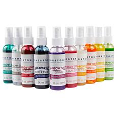 Kingston Crafts Rainbow Spritz Shimmer Sprays Set of 10