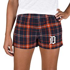 Ladies 100% Cotton Flannel Lounge Shorts with Heat Transfer