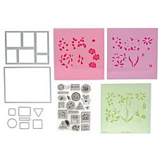 LDRS Creative Garden Party Postage Collage Kit