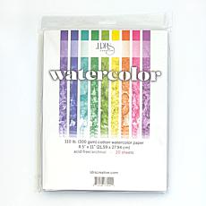 LDRS Creative Smooth White Artist Grade Cotton Watercolor Paper
