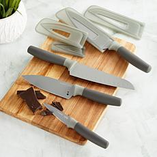 Leo Balance 4-Piece Non-Stick Stainless Steel Knife Set