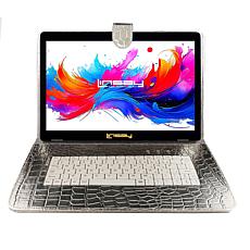 LINSAY 10.1" Octa Core 256GB Tablet with Silver Keyboard