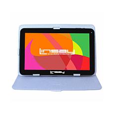 LINSAY 32GB 10.1" Android 12 Tablet with Protective Case