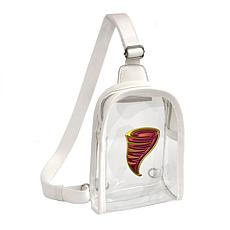 Littlearth NCAA Iowa State Cyclones 3D Logo Clear Mini Sling