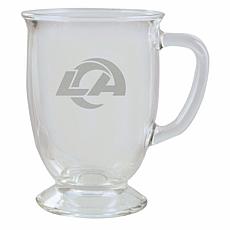 Los Angeles Rams 16oz. Etched Cafe Mug