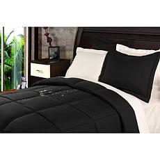 Lotus Home Bacteria Reducing Water/Stain Resistant Comforter Set King