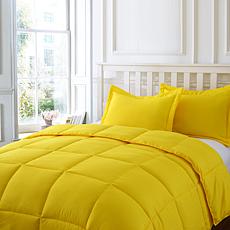 Lotus Home Bacteria Reducing Water/Stain Resistant Comforter Set F/Q