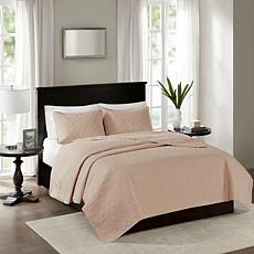 Madison Park Quebec Reversible Coverlet Set - Full/Queen