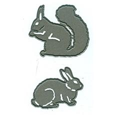 Marianne Design Craftables Dies - Tiny's Animals, Squirrel & Rabbit