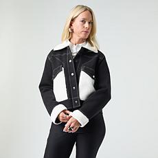 Mark & James by Badgley Mischka Knit Jacquard Jacket