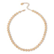 MarlaWynne 22-3/16" 2-Tone Dot Necklace