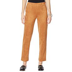 MarlaWynne Brown Straight Women's Pants 