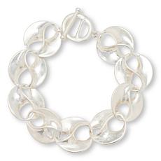 MarlaWynne Twisted Disc Custom Link Bracelet