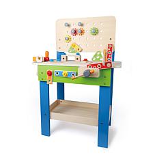 Master Kid's Wooden 35 Piece Workbench