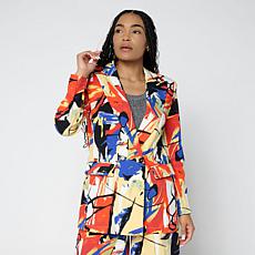 Megan Renee Cotton Twill Blazer