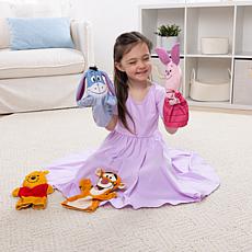 Melissa & Doug 4-Piece Winnie the Pooh Hand Puppet Set