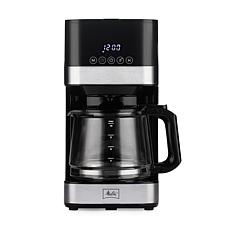 Melitta 10-Cup Drip Coffee Maker with Glass Carafe and Touch Contro...