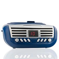 Memorex Retro Radio Boombox with Top-Loading CD Player