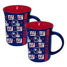 Memory Company 2pk 15oz Ceramic Line Up Mug Giants