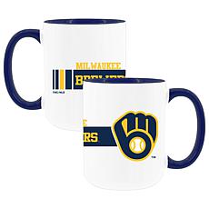 Memory Company Brewers 2
pack 15oz Coffee Mug