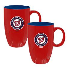 Memory Company MLB Nationals 20oz Tall Ceramic Mug - 2-Pack