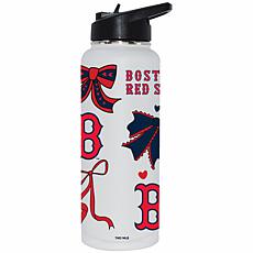 Memory Company MLB Red Sox 34-oz Bow White Quencher Tumbler