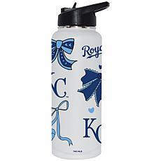 Memory Company MLB Royals 34-oz Bow White Quencher Tumbler