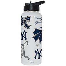 Memory Company MLB Yankees 34-oz Bow White Quencher Tumbler