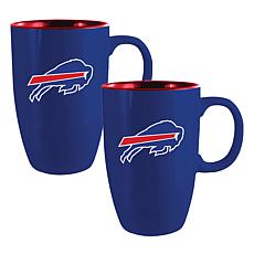 Memory Company NFL Bills 20oz Ceramic Team Tall Mug 2-Pack