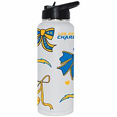 Memory Company NFL Chargers 34-oz Bow White Quencher Tumbler