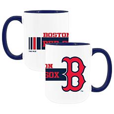 Memory Company Red Sox 2 pack 15oz Coffee Mug