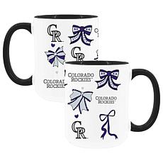 Memory Company Rockies 2pk 15oz Bow Coffee Mug
