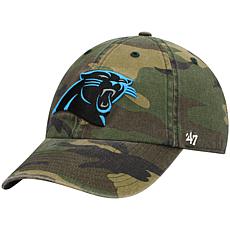 Carolina Panthers '47 Women's Rosette Clean Up Adjustable Hat - Tan