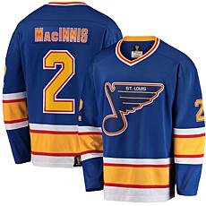 Men's Fanatics Al Macinnis Blue St. Louis Blues Premier Breakaway R...