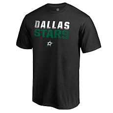 Men's Fanatics Black Dallas Stars Iconic Collection Fade Out T-Shirt