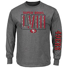 Men's Fanatics Heather Charcoal San Francisco 49ers Super Bowl LVII...