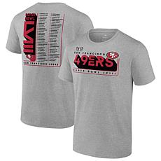 Men's Fanatics Heather Gray San Francisco 49ers Super Bowl LVIII Te...