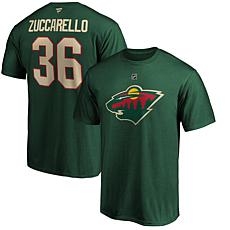 Men's Fanatics Mats Zuccarello Green Minnesota Wild Authentic Stack...