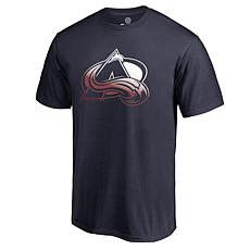 Men's Fanatics Navy Colorado Avalanche Gradient Logo T-Shirt