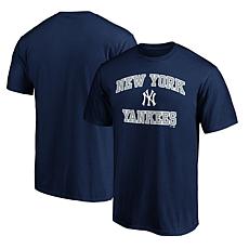 Men's Fanatics Navy New York Yankees Team Heart & Soul T-Shirt