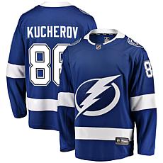 Men's Fanatics Nikita Kucherov Blue Tampa Bay Lightning Home Breaka...