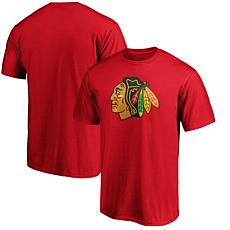 Men's Fanatics Red Chicago Blackhawks Primary Logo Team T-Shirt