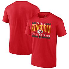 Men's Fanatics Red Kansas City Chiefs 2023 AFC Champions Not Done Y...