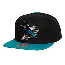 Men's Mitchell & Ness Black San Jose Sharks Core Team Ground 2.0 Sn...