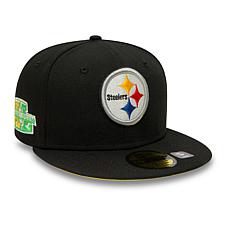 Men's New Era Black Pittsburgh Steelers Super Bowl XL Citrus Pop 59...