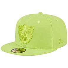 Men's New Era Neon Green Las Vegas Raiders Color Pack Brights 59FIF...